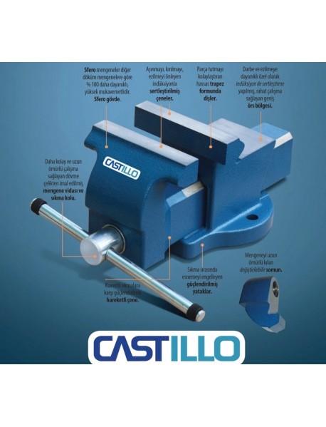 KANCA CASTİLLO SFERO MENGENE 150 MM
