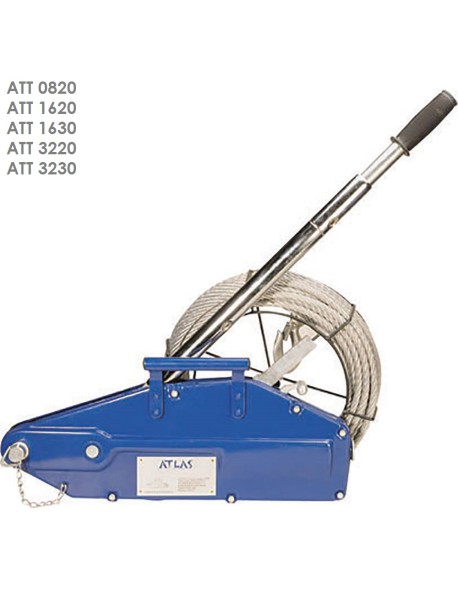 Atlas ATT3220 Trifor Halatlı Çektirme Takım