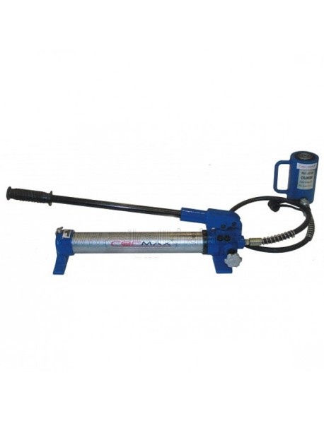 CERMAX HİDROLİK TEK TESİRLİ DELİKLİ SİLİNDİR KRİKO 30 TON 50 MM