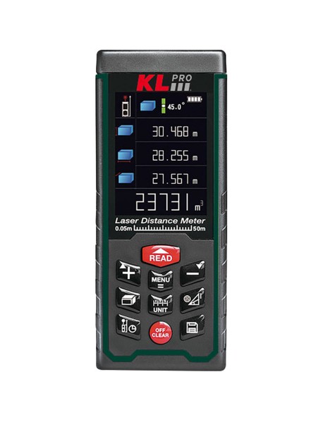 KLPRO KLLZM120B 120m Profesyonel Bluetooth Kameralı Lazermetre