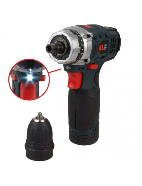 KLPRO KLNM1020 10.8Volt/2.0Ah Li-ion Çift Akülü Profesyonel Vida