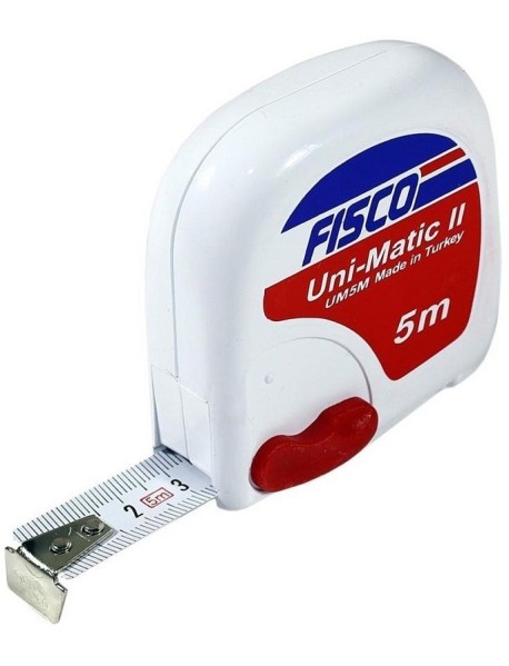 FİSCO Şerit Metre Unumatic 5 M UM 5M/YUM 5M