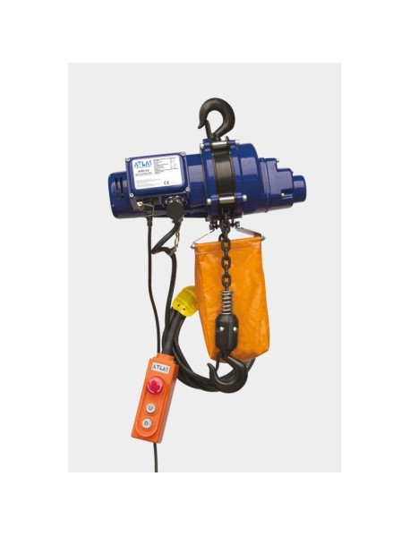 ATLAS ATEC05 Elektrikli Zincirli Vinç, 0.5 Ton kapasite 220 Volt